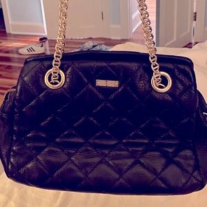 Black Quilted Kate Spade Purse
